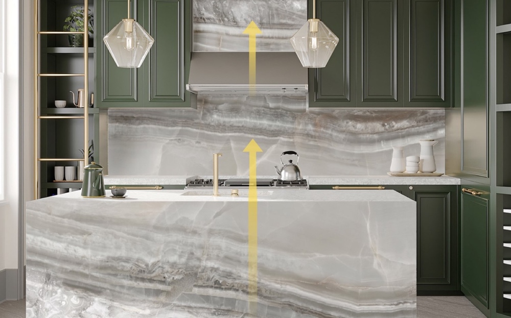 kitchen setting Palmdale bioquartz